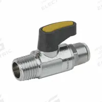 JOMAR VALVE Manual Two-Way Ball Valve: 3/8 in, Brass, Straight, Push x Push, Two-Piece, Lever, 25 PK (MPN 186-730). Key specifications — Brand: JOMAR VALVE; Handle: Locking Lever.