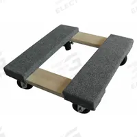 APPROVED VENDOR General Purpose Dolly: 1,000 lb, Brown, 16 in L x 16 in W x 5 in H Deck, (4) Swivel (MPN 48J067). Key specifications — Brand: APPROVED VENDOR; Color: Brown; Caster/Wheel Configuration: (4) Swivel; Lip Type: Flush; With Tow Eye: No.