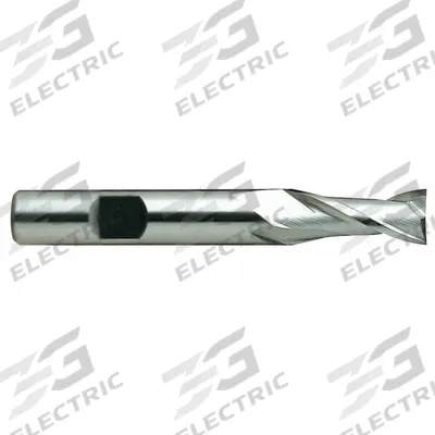 YG-1 Square End Mill: High Speed Steel, TiN Coated, 2 Flute, 7/8" Mill Dia, 1-1/2" LOC - General Purpose High-Speed Steel Square End Mills