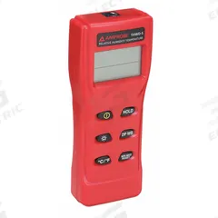 AMPROBE Temperature Humidity Meter: Onboard, Ambient Temp/Dew Point/Relative Humidity/Wet Bulb Temp (MPN THWD-5). Key specifications — attr1107597: AMPROBE; attr1134764: Not Included.
