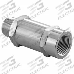 HAM-LET Instrumentation Check Valve: For Chemicals/Gas/Oil, Water Media, Poppet, Inline Valve Body (MPN H-415-SS-N-1/4-1PSI). Key specifications — Brand: HAM-LET; Seat Material: 316 Stainless Steel.