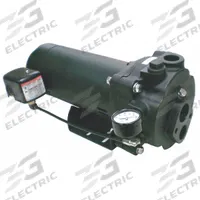 DAYTON Convertible Well Jet Pump: Cast Iron, Single Phase, 115/230V AC, 1 1/2 hp, 140 ft Head (MPN 5UXK6). Key specifications — Brand: DAYTON; Rated Voltage: 115/230V AC; Includes: Requires Ejector Sold Separately (see accessories depending on application); Ejector Included: No Ejector Included; Ejector: Not Included.