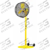 BIG ASS FANS Freestanding Fan: 20 in Blade Dia, Variable Speeds, 1/3 hp Motor HP, Non-Oscillating (MPN F-AE1-2001L10S34). Key specifications — Voltage: 120V AC; Brand: BIG ASS FANS; Number of Speeds: Variable; Oscillation: Non-Oscillating; Phase: Single; Application: Industrial.