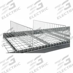 NASHVILLE WIRE Pallet Rack Divider: 48 in x 10 in, Steel, Galvanized, Gray (MPN 4810KP). Key specifications — Color: Gray; Finish: Galvanized; Brand: NASHVILLE WIRE; Material: Steel; Compatible Brand and Series: D4858EA4A2.