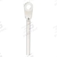 TY-RAP Cable Tie: 6 in Nominal Lg, 1 1/8 in Nominal Max. Bundle Dia., 0.14 in Wd, Natural, 100 PK (MPN TY534M). Key specifications — Screw Mount Hole Size: #8; Color: Natural; Brand: TY-RAP.