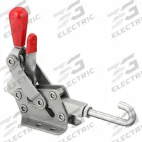 DE-STA-CO Controlled Latch Clamp: Horizontal, Includes Locking Handle, 0.55 in Hook Adjustment - Max (MPN 3051-RSS). Key specifications — Brand: DE-STA-CO; Handle Style: Locking Horizontal Handle.