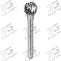 SGS PRO Carbide Bur: Ball, SD-3, Steel Cut, 3/8" Head, 1/4" Shank (MPN 19360). Key specifications — Trade Number: SD-3; Brand: SGS PRO.