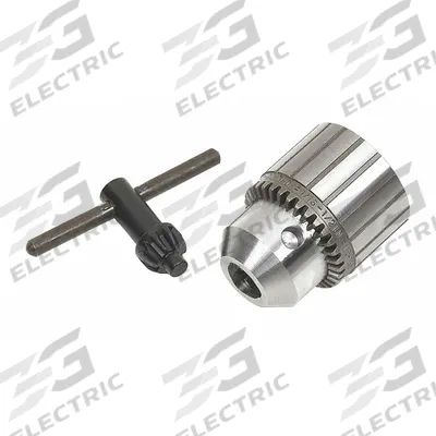 JACOBS Drill Chuck: 1/2"-20, 1/16 in to 1/2 in Capacity, KK Key - Thread-Mount Keyed Drill Chucks for Portable Power Tools