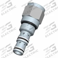 BUCHER HYDRAULICS Cartridge Valve: Steel, Screw-In, Screwdriver Adjustment, C10-30 Valve Cavity Size (MPN BFCV-10-N-F-0-6.0). Key specifications — attr1012059: BFCV-10-N-F-0-6.0; attr1250696: BFCV; attr1011660: Nitrile; attr1011632: Screwdriver; attr1011634: Steel; attr1011635: BUCHER HYDRAULICS; attr1011636: Steel; attr1011644: C10-30.