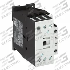 EATON IEC Magnetic Contactor: Non-Reversing, 3 Poles, 3NO Contacts, 32 A, 24V DC Coil (MPN XTCE032C10TD). Key specifications — Brand: EATON; Integrated Surge Suppression: Yes.