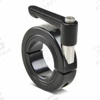 RULAND MANUFACTURING Quick Clamping Shaft Collar: 2 1/2 in Bore Dia, Round, 1215, Carbon Steel (MPN LV-MCL-40E-F). Key specifications — attr921855: Black; attr921844: Black Oxide; attr921839: RULAND MANUFACTURING.