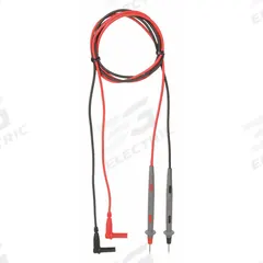 FLUKE Test Lead Kit: CAT III 300V, Std Probe, Shrouded Banana Plug, 4 ft Lg, 18 AWG Wire Size (MPN Fluke-L211). Key specifications — Brand: FLUKE.