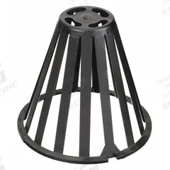 ZURN Dome Strainer: 7 1/2 in Overall Dia, 7 in Overall Ht, Plastic, Unfinished, Clamp (MPN JP2080-POLY-DOME). Key specifications — Connection Type: Clamp; Finish: Unfinished; Brand: ZURN.