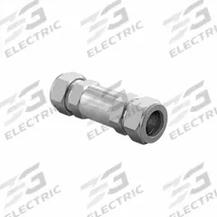 HAM-LET Check Valve: Poppet, Inline Valve Body, 1/4 in Pipe Size, Let-Lok® x Let-Lok®, Let-Lok, PTFE (MPN H-400-SS-L-1/4"-5 PSI-PT). Key specifications — Brand: HAM-LET; Seat Material: 316 Stainless Steel.