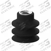 PIAB Vacuum Pad: Multi-Bellows, w/o Adapter, 42 mm Pad Dia, Nitrile/PVC, Black, 60A, PAXB (MPN S.PAXB42NP60.XXX.00). Key specifications — attr1019101: S.PAXB42NP60.XXX.00; attr1019103: PIAB; attr1019107: 60A.