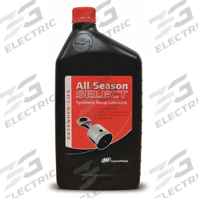 INGERSOLL RAND Compressor Oil Coolant: 1 L, Bottle, 128 Viscosity Index - Air Compressor Oils