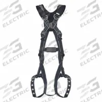 MSA Fall Protection Harness: Arc Flash, 400 lb Wt Capacity, Vest Harness, Quick-Connect / Tongue (MPN 10252101). Key specifications — attr655461: 10252101; attr655464: MSA; attr655466: Heat-Resistant; attr655505: Back; attr655506: Welding; attr655507: Black; attr655508: Nylon Over-Molded Steel; attr655510: Yes.