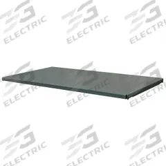 DURHAM MFG Shelf: 60 in Overall Wd, 24 in Overall Dp, Solid Shelf, 14 ga, Gray (MPN HDS-2460-95). Key specifications — attr37155: Gray; attr37156: Powder Coated; attr37160: Steel; attr33654: DURHAM MFG.