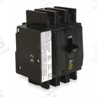 SQUARE D Miniature Circuit Breaker: 15 A, 120/240V AC, Three Phase, 10kA at 120/240V AC, 3 Poles (MPN QOU3151021). Key specifications — Phase: Three; Amps: 15 A; AC Voltage Rating: 120/240V AC; Max. AIR Rating: 10kA at 120/240V AC; For Use With: Air Conditioning and Refrigeration Equipment; Brand: SQUARE D.