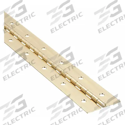 APPROVED VENDOR Piano Hinge: Steel, 48 in Leaf Ht - Full Surface-Mount Piano Hinges