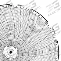 GRAPHIC CONTROLS Circular Paper Chart: Honeywell, 0°F to 1,200°F, BN 24001661-012, Temp°F, 100 PK. Key specifications — Compatible with Manufacturer Model Number: DR 4300; Brand: GRAPHIC CONTROLS; Units Measured: Temperature °F.