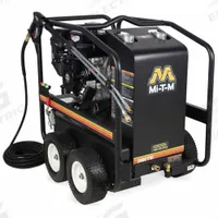 MI-T-M Gas-Powered Pressure Washer: Heavy Duty, Cart, 3,000 psi, 2.9 gpm, Usable Per Week 20 hr (MPN GH-3003-3MGM). Key specifications — attr1034375: Diesel; attr1034381: Honda; attr1037666: MI-T-M.
