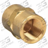 PARKER Metal Pipe Straight: Straight, 3/8 in x 3/8 in, Female NPT Threaded x Female NPT Threaded (MPN 207P-6). Key specifications — Maximum Operating Pressure: 1,000 psi.