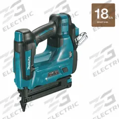MAKITA Nail Gun: Brad, Combo, For 18 ga Nail Gauge, Plastic, Strip Collation, 0°, Tool Only, LXT® (MPN XNB01Z). Key specifications — attr1171067: 0°; attr1171093: Brad; attr1171072: Combination.