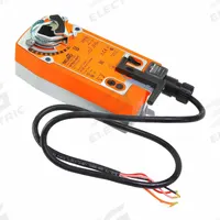 Damper Actuator: Dampers, Multi-Functional Technology (MFT), Spring Return, 90 in-lb, 24V AC/DC (MPN NFB24-MFT). Key specifications — Manufacturer Part Number: NFB24-MFT; Shaft Rotation: CW/CCW; Stroke Degree: 0 to 95°; Plenum Rating: Plenum Rated; Power Rating: 9VA; Input Voltage: 24V AC/DC; Brand: BELIMO; For Use With Building Automation Systems: Not Building Automation System Compatible.