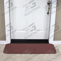 SAFEPATH PRODUCTS Door Ramp: 12 1/4 in Lg, ADA Compliant, Red (MPN BHR1110RB). Key specifications — Brand: SAFEPATH PRODUCTS.