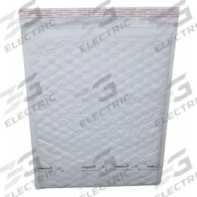 TUFFGARD EXTREME Poly Mailer: 14 1/4 in x 20 in, 14 1/4 in x 18 1/2 in, #7, White - Poly Bubble Mailers