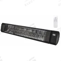 AURA Electric Infrared Heater: 2250W/3000W Watt Output, 208/240V AC, 1 Phase, Hardwired, Aluminum (MPN CF30240B). Key specifications — Wattage Output: 2250W/3000W; Voltage: 208/240V AC; Brand: AURA; Electrical Connection: Hardwired; Element Type: Carbon Fiber Emitter; Housing Color: Black; Housing Material: Aluminum; Overall Dimensions - L x W x D: 38-1/2 in x 6-1/2 in x 5-1/2 in.