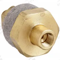 CONRADER Discharge Valve: 1/8 in Inlet Size, 1/8 in Outlet Size, 500 psi Max Op Pressure, Brass, D6. Key specifications — attr60167: D6; attr60170: CONRADER; attr60179: Brass.