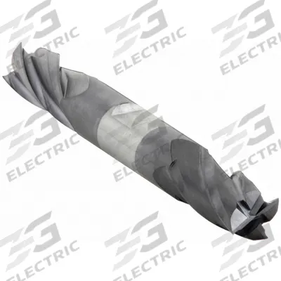 YG-1 Square End Mill: Carbide, TiAlN Coated, Double End, 4 Flute, 1/2" Mill Dia - Double-End Carbide Square End Mills