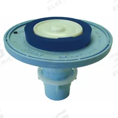 ZURN Diaphragm Assembly: Toilets, Plastic/Rubber, 2.4 gpf Gallons per Flush (MPN P6000-ECR-PWS). Key specifications — Includes: Diaphragm Assembly and Trip Mechanism; Product Type: Diaphragm Assembly; Brand: ZURN; Compatible Series: ZER 6000; Material: Rubber.