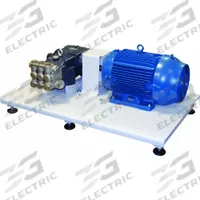 A.R. NORTH AMERICA Pump Skid: Skid Mount, Three-Phase, 4,350 psi, 9.6 gpm, 30 hp (MPN ARRTX30-30HPSKID). Key specifications — Pump Drive: Direct; Brand: A.R. NORTH AMERICA; Frame Material: Metal; Water Intake: Cold Water Only.