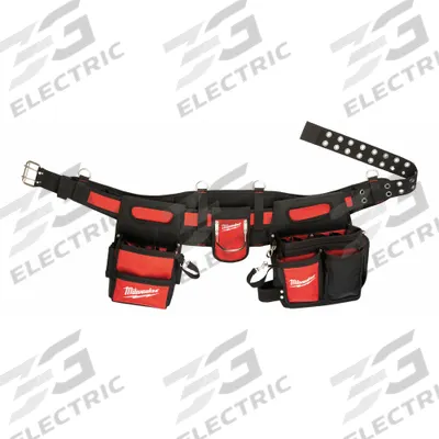 MILWAUKEE Tool Belt: 30 in to 53 in Waist Size, Pockets 29 - Tool Belts
