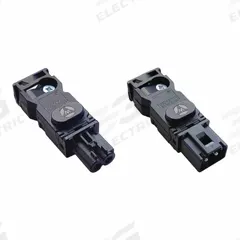 HOFFMAN LED Light Connector: LED Light Connector, Male and Female Connectors, Plastic (MPN CELCN1). Key specifications — Finish: Matte; Brand: HOFFMAN; Accessory Type: LED Light Connector; Application: LED Light Connector; Features: Male and Female Connectors; Material: Plastic.