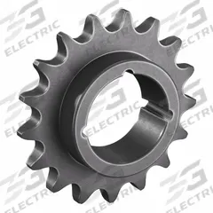 TRITAN Bushed Roller Chain Sprocket: For 100 Chain, 17 Teeth, 6.803 in Pitch Dia, Steel, Black Oxide (MPN 100BTL17H). Key specifications — Brand: TRITAN; Required Bushing Series: 2517.