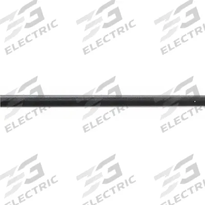 ACROVYN Accent Rail: FR-125, PETG, Black, 1 1/8 in Overall Ht - PETG Crash Rails & Bumper Guards