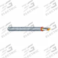 SOUTHWIRE Metal Clad Cable: 12 AWG, 2 Conductors, Copper, 100 ft, Aluminum, Std, THHN/THWN (MPN 61023123). Key specifications — Brand: SOUTHWIRE.