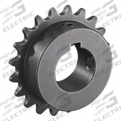 TSUBAKI Single Strand Sprocket: 35, For 3/8 in Chain Pitch, 1 in Bore Dia, 20 Teeth, Steel (MPN 35B20F-1). Key specifications — Brand: TSUBAKI.