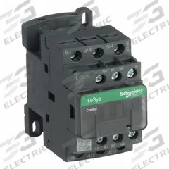 SCHNEIDER IEC Magnetic Contactor: Non-Reversing, 3 Poles, 3NO Contacts, 18 A, 220V AC Coil (MPN LC1D18M7). Key specifications — Brand: SCHNEIDER; Integrated Surge Suppression: No.
