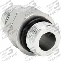 PARKER Metal Pipe Straight: Union, Steel, 3/4 in x 3/4 in, Male Threaded x Male SAE Threaded (MPN 12 F5OHAO-S). Key specifications — Brand: PARKER; Maximum Operating Pressure: 5,000 psi; Connector Type: Adapter; (DO NOT SEND) Manufacturer Location: Globally Sourced; Fitting Pipe Size: 3/4 in x 3/4 in.