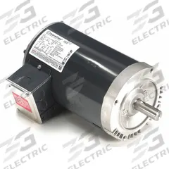 LEESON General Purpose Motor: C-Face Mount, Open Drip Proof, 3 hp, 230/460V AC, 3,510 RPM (MPN 145TTDR16319). Key specifications — Brand: LEESON; Nameplate Voltage @ 60 Hz: 230/460V AC; Full Load Current @ 60 Hz: 7.6/3.8 A; Nameplate RPM @ 60 Hz: 3,510 RPM; Motor Enclosure: ODP.