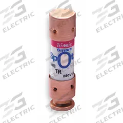 MERSEN Fuse: Class RK5, TR-RID Series, Time-Delay, 20 A, 250 V AC, 160 V DC, Indicating (MPN TR20RID). Key specifications — Series: TR-RID.
