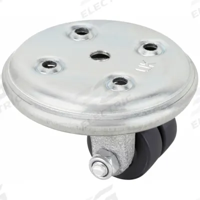 APPROVED VENDOR Plate Caster: Swivel, No Brake, Nylon, 1 3/8 in Wheel Dia, 5/8 in Wheel Wd - Low-Profile Easy-Turn Light-, Medium- & Heavy-Duty Plate Casters