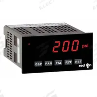 RED LION Dual Process Meter: 99,999 Display Span - Min, -19,999 Display Span - Max, 0 V DC – 10 V DC (MPN PAXDP000). Key specifications — Manufacturer Part Number: PAXDP000; Accuracy: 0.01%; Digital Display Screen Color: Red; Digital Display Screen Type: LED; Includes: Panel Gasket; NEMA Enclosure Rating: 4X; Product Type: Dual Process Meter; Series: PAXDP.