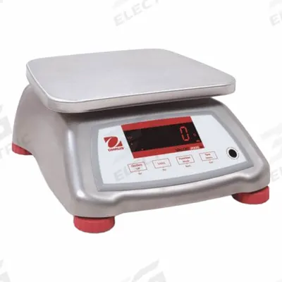 OHAUS Food Scale: 7 1/2 in Weighing Surface Dp, 9 1/2 in Weighing Surface Wd - Food Scales