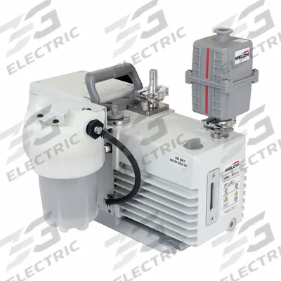 WELCH Chemically resistant vacuum pump: 18 1/4 in x 11 1/8 in x 9 1/4 - Freeze Dryer Accessories